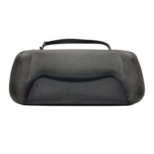 For Sony PlayStation Portal Hard Shell Case Portable Storage Bag, Style: PU Cross Line