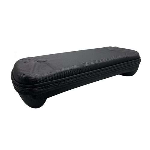 For Sony PlayStation Portal Hard Shell Case Portable Storage Bag, Style: PU Cross Line