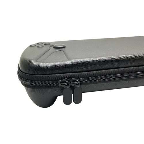 For Sony PlayStation Portal Hard Shell Case Portable Storage Bag, Style: PU Cross Line