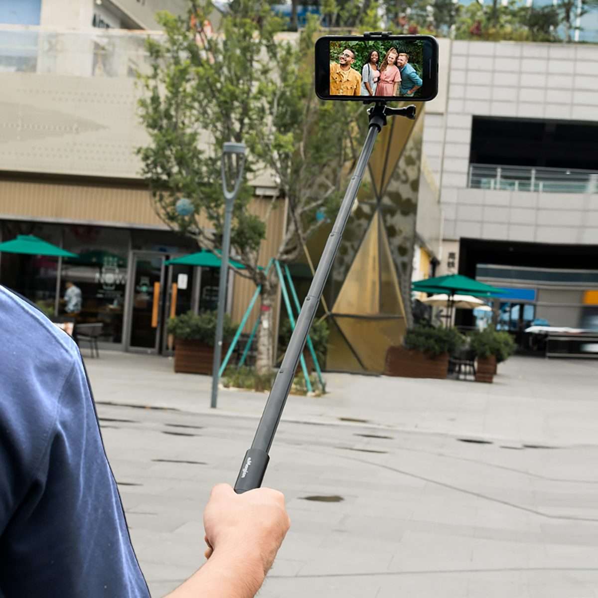 aMagisn 70cm Invisible Straight Pull Selfie Stick Sports Camera Accessories, Specification: Single