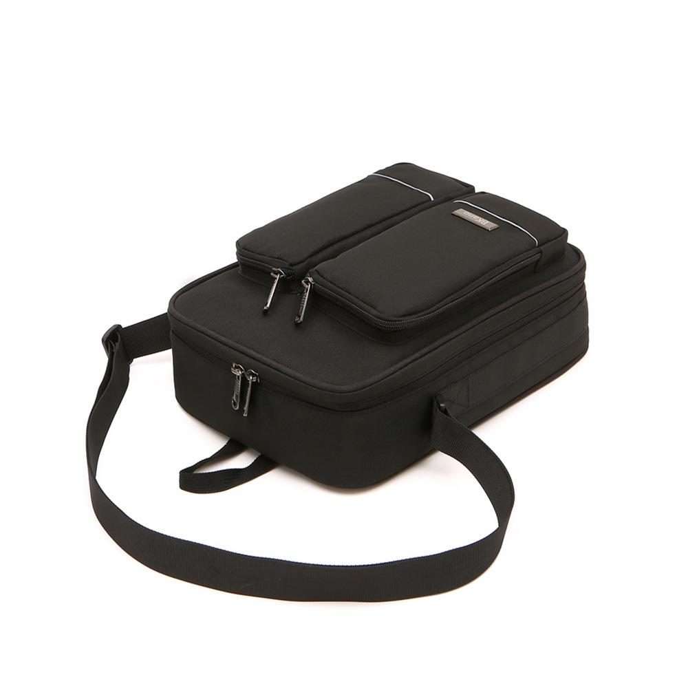 For DJI Mini 4 Pro BKANO Storage Bag Shoulder Bag Messenger Bag Suitcase(Black)