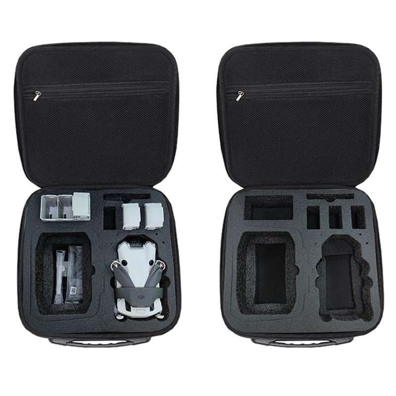 For DJI Mini 4 Pro Drone Storage Bag Box Shoulder Bag Suitcase(Black)