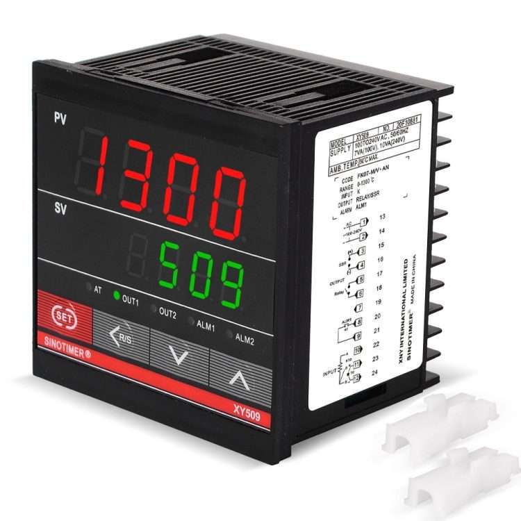 SINOTIMER XY509 Smart Temperature Control Instrument Short Case PID Heating Relay SSR Solid State