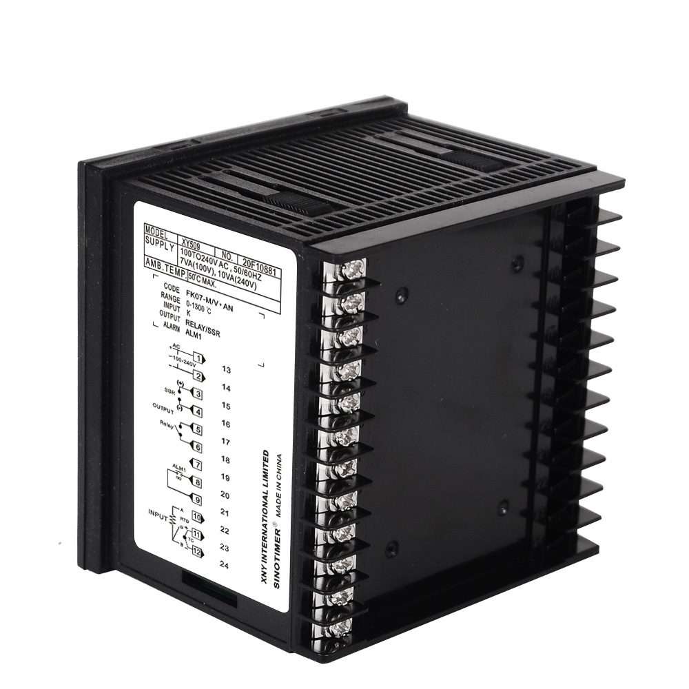 SINOTIMER XY509 Smart Temperature Control Instrument Short Case PID Heating Relay SSR Solid State
