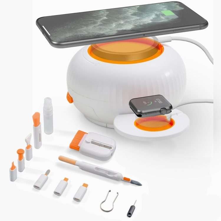 25 In 1 Electronics Cleaner KIT for Mobile Phone, Earbud, Laptop, Keyboard, Screen Cle ... (White)