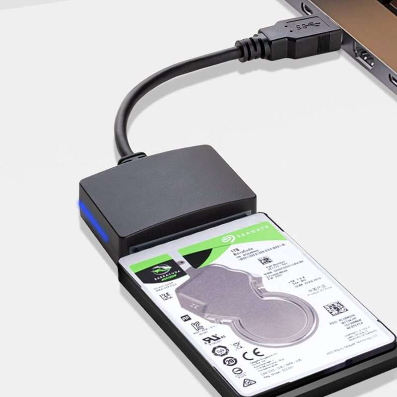 SATA To USB3.0 Easy Drive Cable 2.5 Inch SSD Solid State Drive Universal Connection Cable Converte