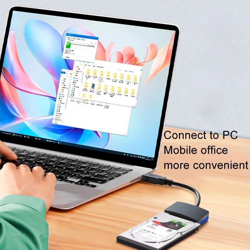 SATA To USB3.0 Easy Drive Cable 2.5 Inch SSD Solid State Drive Universal Connection Cable Converte