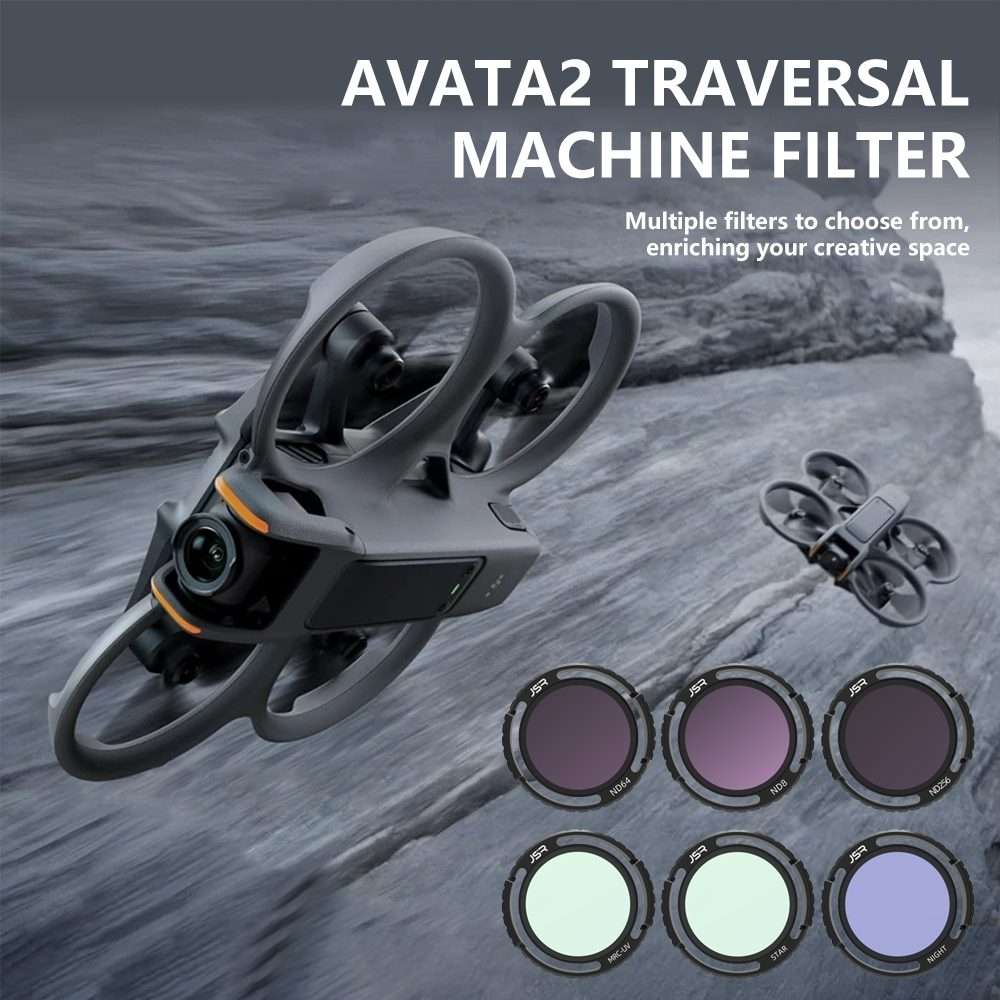 JSR-2050-07 ND32 For DJI Avata 2 Traverser Filter Accessories Camera Scrim Polarizing Lens