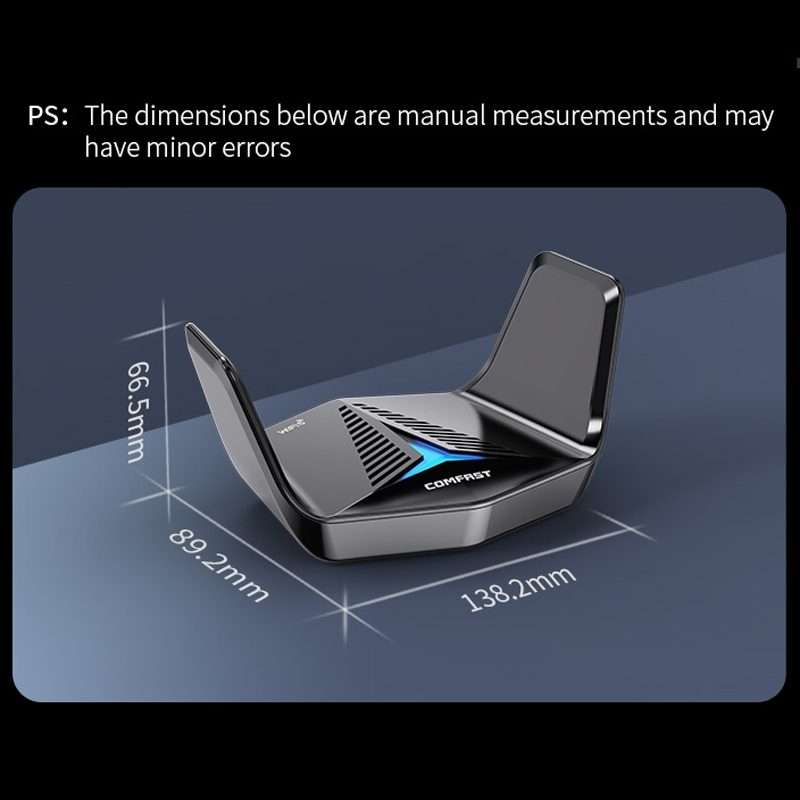 COMFAST CF-979AX WiFi6 5374Mbps USB-C / Type-C Wireless Network Card WiFi Receiver