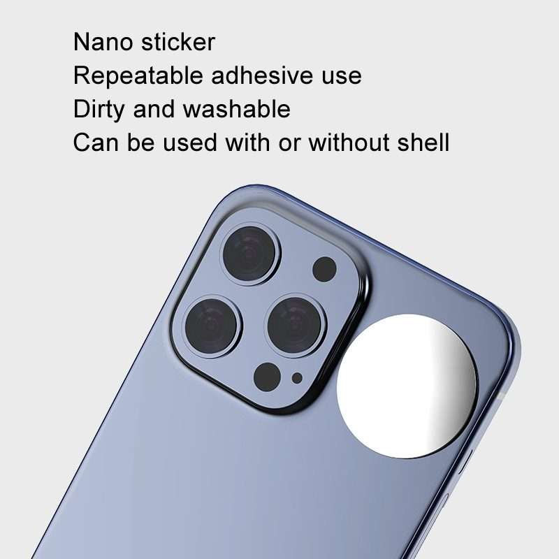 Mobile Phone VLOG Selfie Small Mirror Live Photography Rear Reference Mirror With Storage Box