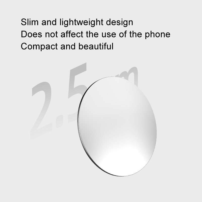 Mobile Phone VLOG Selfie Small Mirror Live Photography Rear Reference Mirror With Storage Box