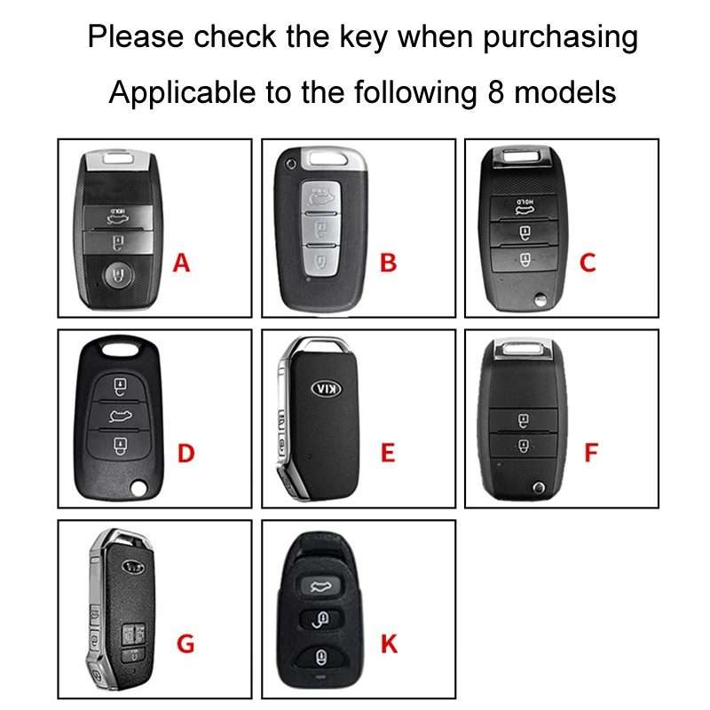 For Kia Car Key Cover Multifunctional Keychain Anti-lost Number Plate, Style: E