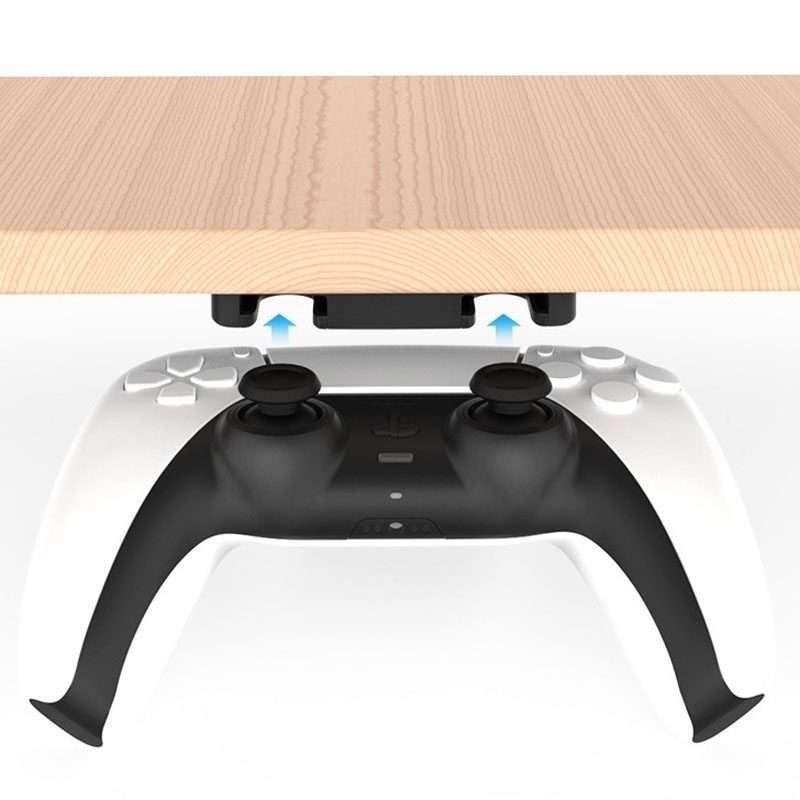 For PS5 / PS4 Joystick Stand Gamepad Hanging Storage Bracket(Black)