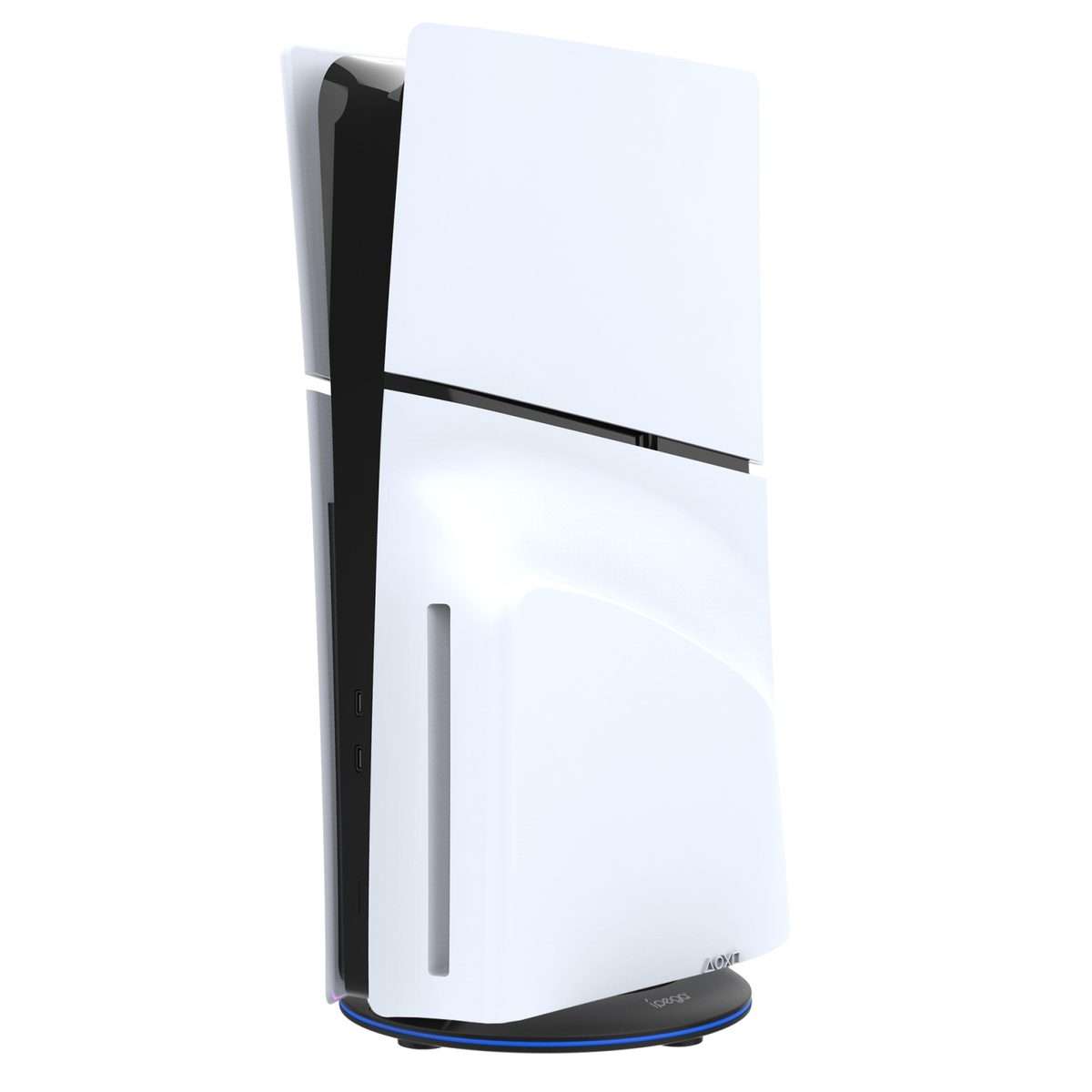 For Sony PS5 Slim IPEGA Universal Game Console Vertical Cooling Base Holder, Color: Black