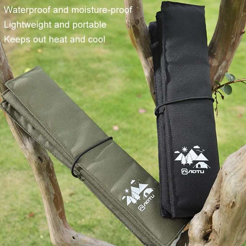 AOTU AT6225 Portable Waterproof Picnic Cushion Moisture-Proof Camping Cushion Thic ... 6 Fold Gray