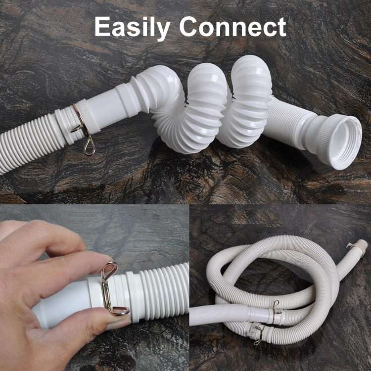 0.8m Diameter 32mm Extended Drain Hose for Washing Machine / Kitchen Basin / Bathtub