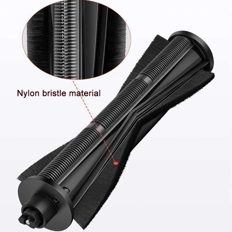For Dreame X30 / S10PU Vacuum Cleaner Anti-Tangle Roller Brush 1st Generation Black