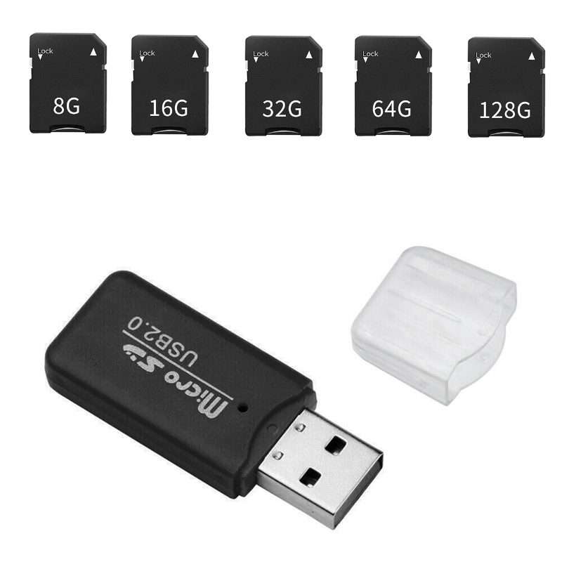 CCD Digital Camera Memory Card + Card Reader(32G)