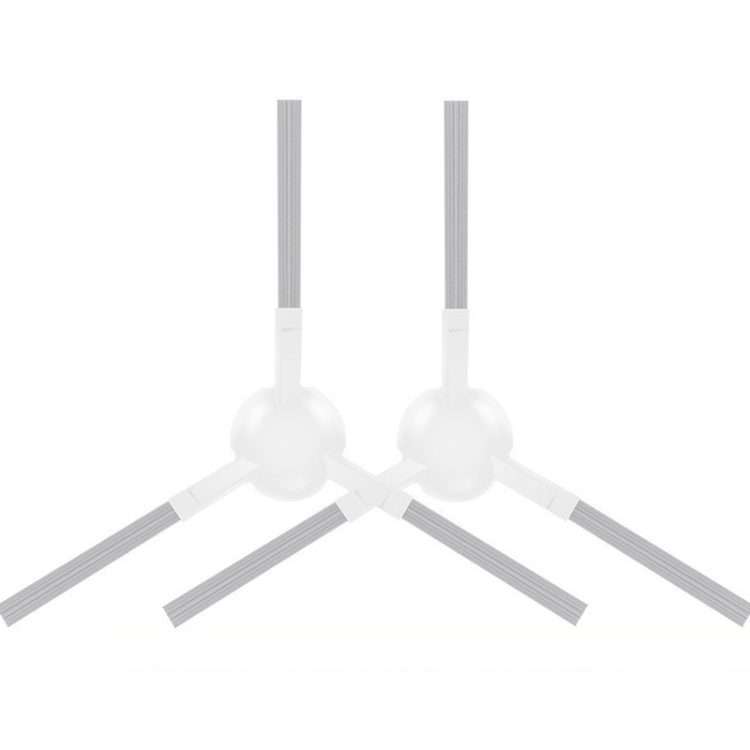 For Dreame L20 Ultra / X20 Pro / X20 Pro Plus Robot Vacuum Accessories 1pair White Side Brush