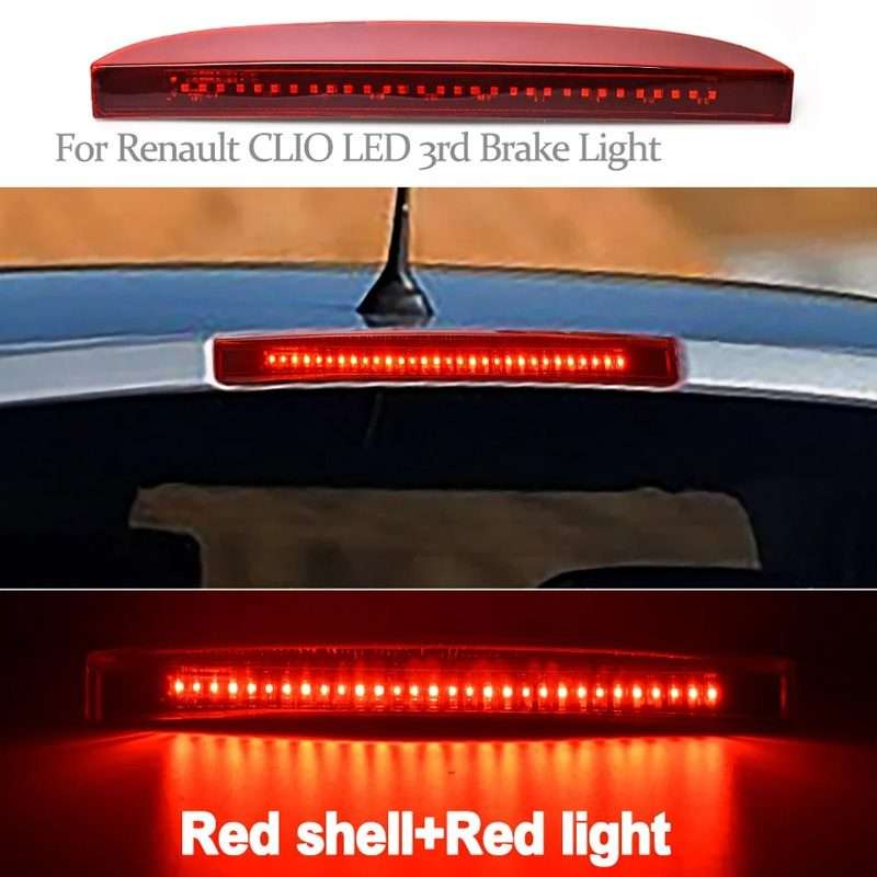 For 1998-2006 Renault Clio II High Mounted Brake Light(Red OE 7700410753)