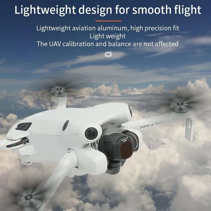 For DJI Mini 4 Pro RCSTQ Filter HD Protective Mirror Drone Accessories, Style: CPL