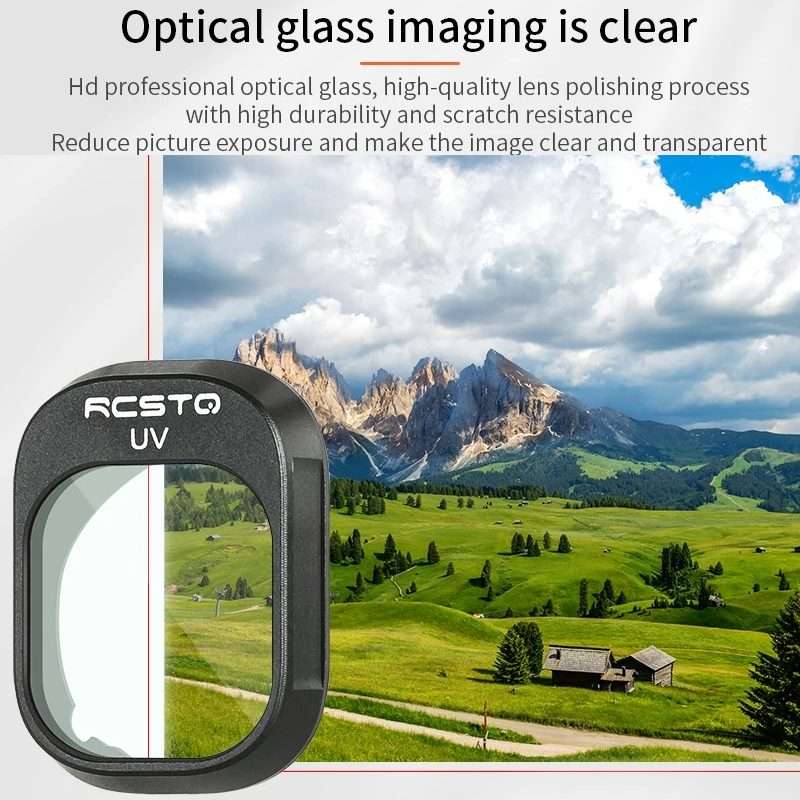For DJI Mini 4 Pro RCSTQ Filter HD Protective Mirror Drone Accessories, Style: CPL
