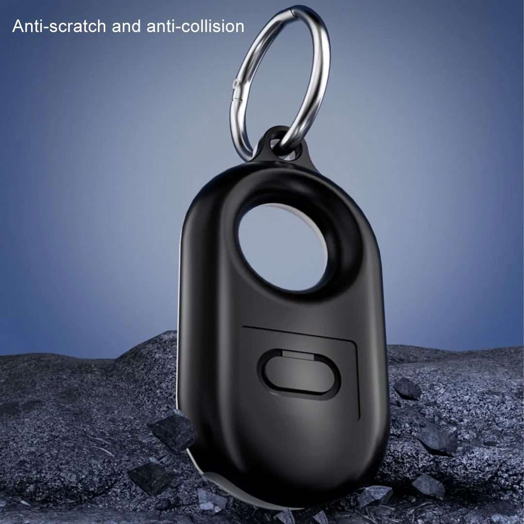 For Samsung Galaxy SmartTag2 Tracker Protective Case Location Full Cover PC Case With Keychain, Co