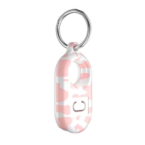 For Samsung Galaxy SmartTag2 Tracker Protective Case Location Full Cover PC Case With ... Pink Cow