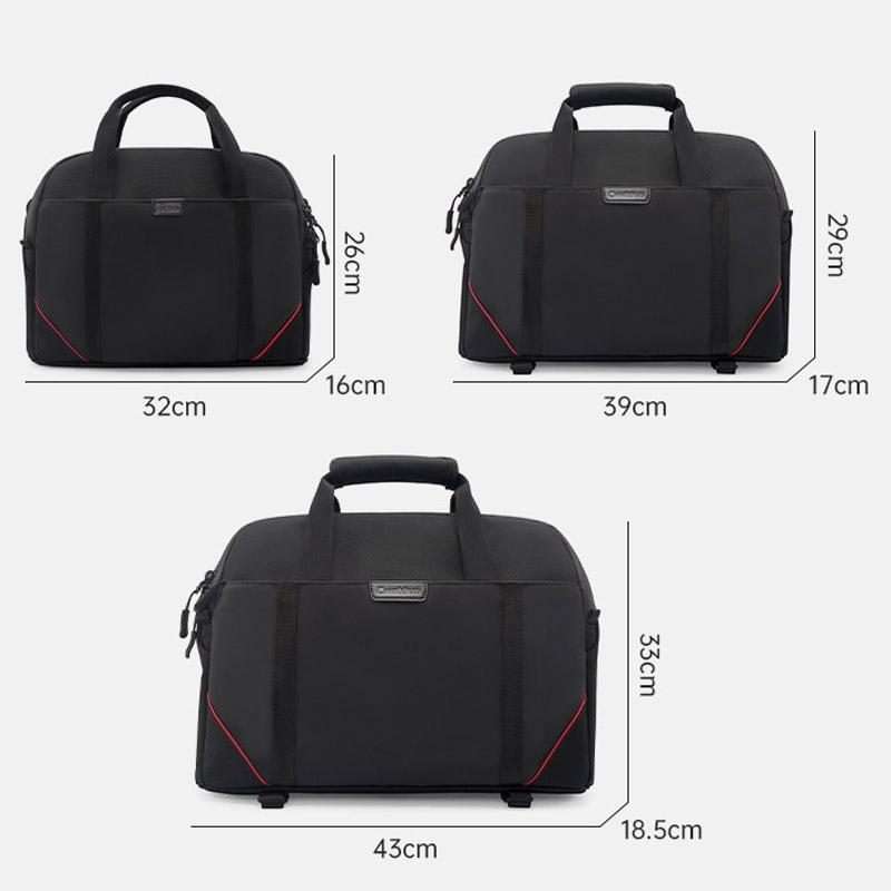 Cwatcun D109 Portable Casual Waterproof Multi-Function Camera Storage Photography Bag, Color: Smal
