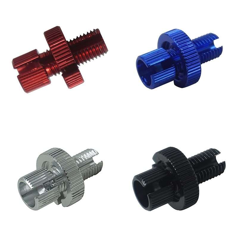 Motorcycle Electric Vehicle Front And Rear Pump Brakes Adjustment Screw(Black)