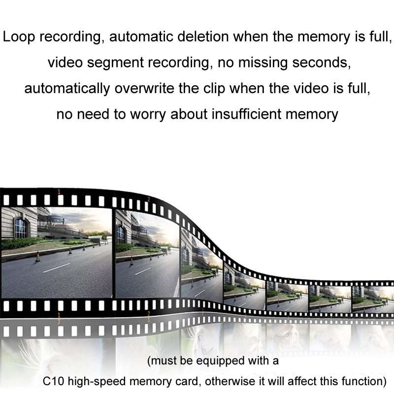 Android ADAS HD Night Vision 1080P USB Driving Recorder, Model: Single Lens(32G Memory Card)