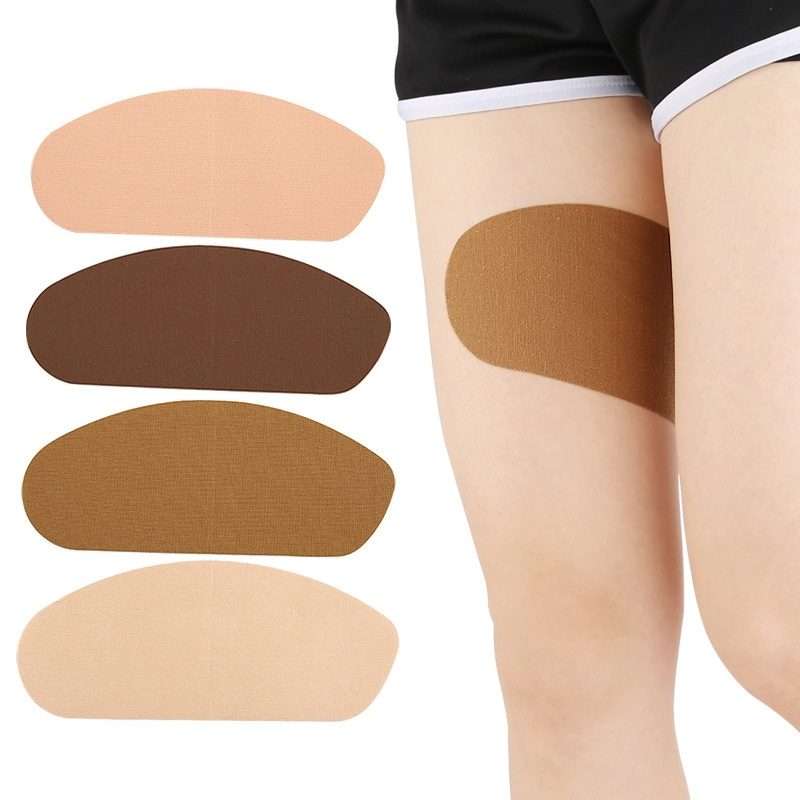 10pcs /Pack Invisible Thigh Stickers Sweat-proof and Friction-pro ... Earthy Yellow Stretch Fabric
