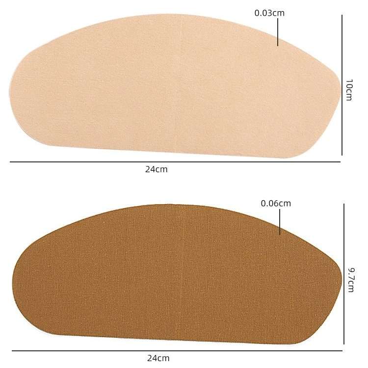 10pcs /Pack Invisible Thigh Stickers Sweat-proof and Friction-pro ... Earthy Yellow Stretch Fabric