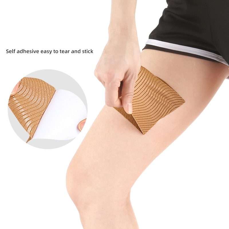 10pcs /Pack Invisible Thigh Stickers Sweat-proof and Friction-pro ... Earthy Yellow Stretch Fabric