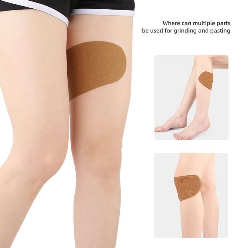 10pcs /Pack Invisible Thigh Stickers Sweat-proof and Friction-pro ... Earthy Yellow Stretch Fabric