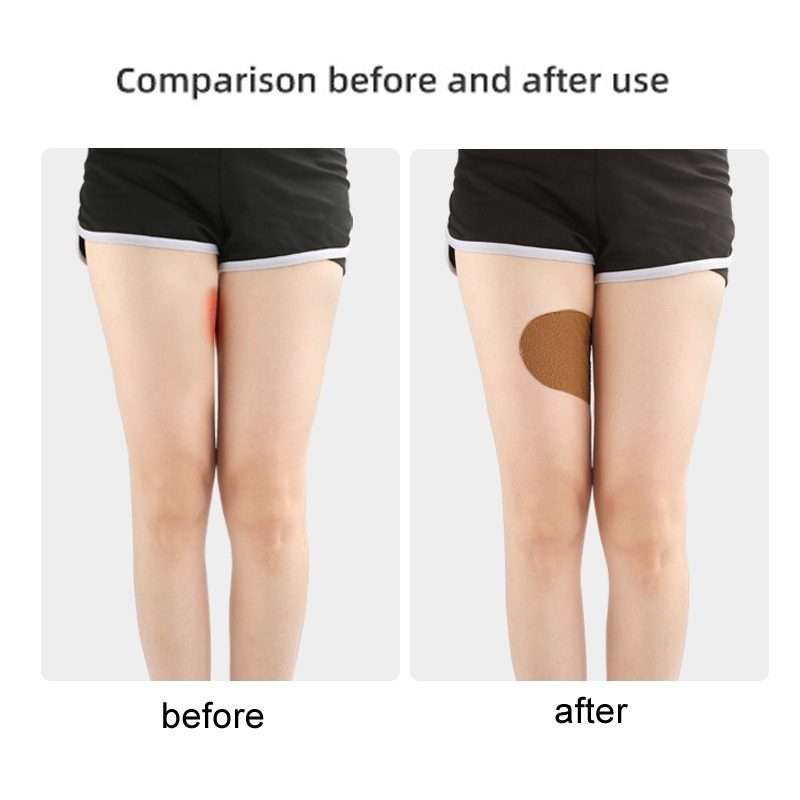 10pcs /Pack Invisible Thigh Stickers Sweat-proof and Friction-pro ... Earthy Yellow Stretch Fabric