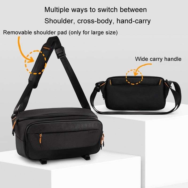 Cwatcun D133 Camera Chest Bag Multi-functional Handheld Slanting Cross Shoulder Camera Casual Bag,