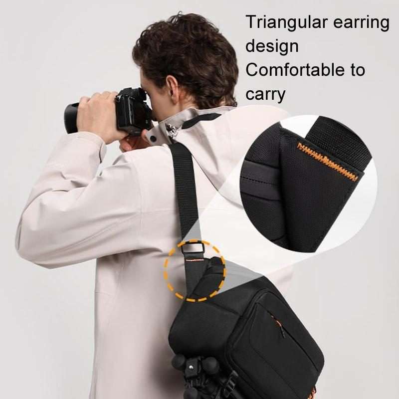 Cwatcun D133 Camera Chest Bag Multi-functional Handheld Slanting Cross Shoulder Camera Casual Bag,