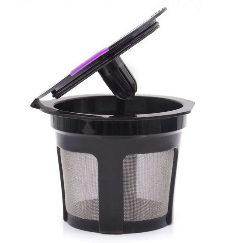 For Keurig Coffee Maker Reusable Mesh Coffee Filter(Purple)