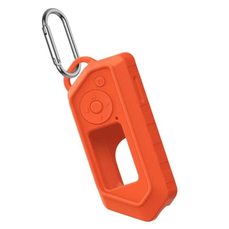 For Flipper Zero Electronic Pet Game Console Cover Anti-slip Silicone Protective Case(Orange)