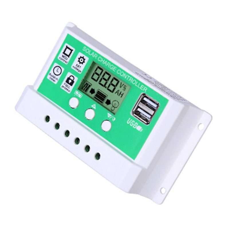 100A 12V PWM Solar Cell Panel Charger Controller Lithium-ion Lead-acid Battery Solar Controller