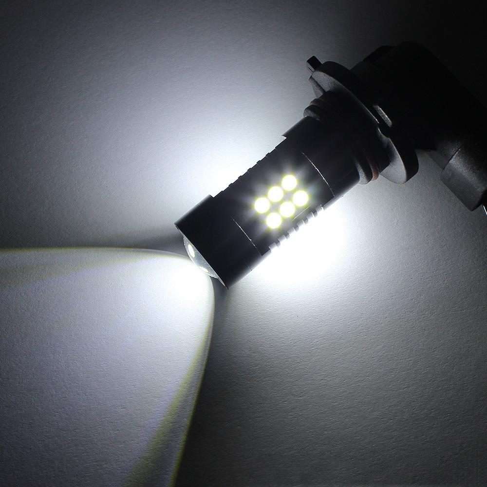 1pair Automotive High-power LED White Light Fog Lamp(9006)