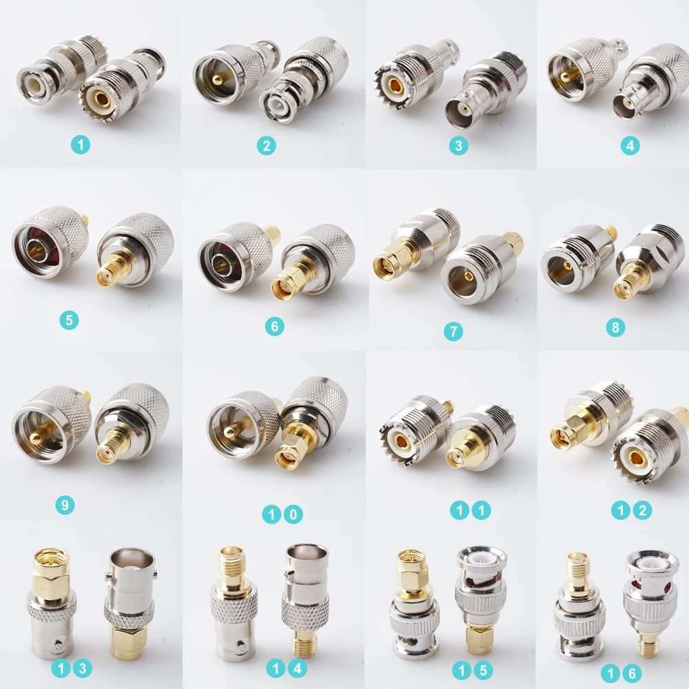 36pcs /Box RF Coaxial Adapter RF Converter