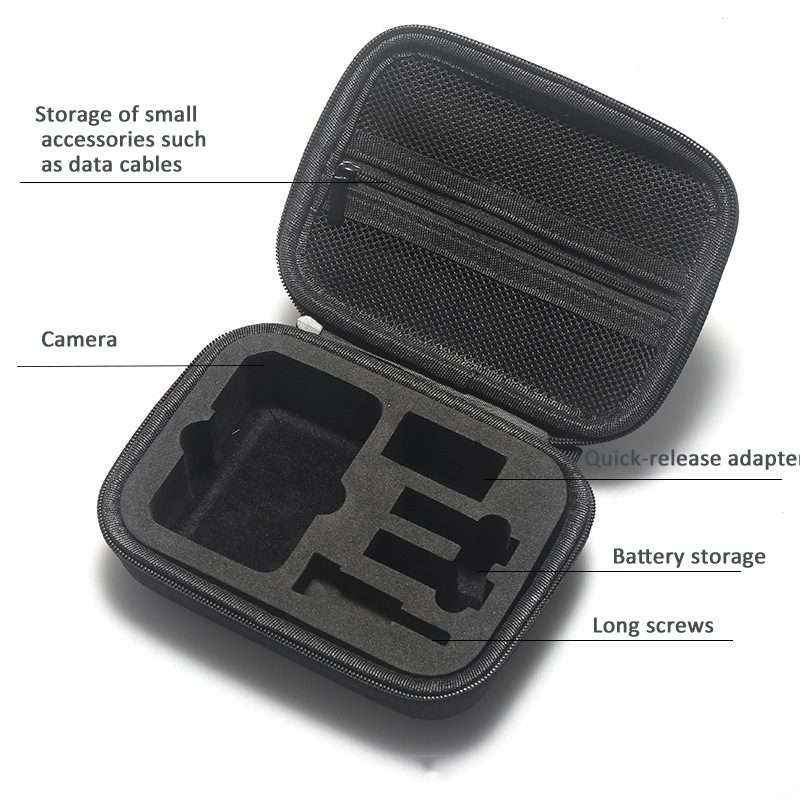 For DJI OSMO Action 5 Pro / Action 4 / Action 3 Camera Storage Bag Hard Shell Protective Case
