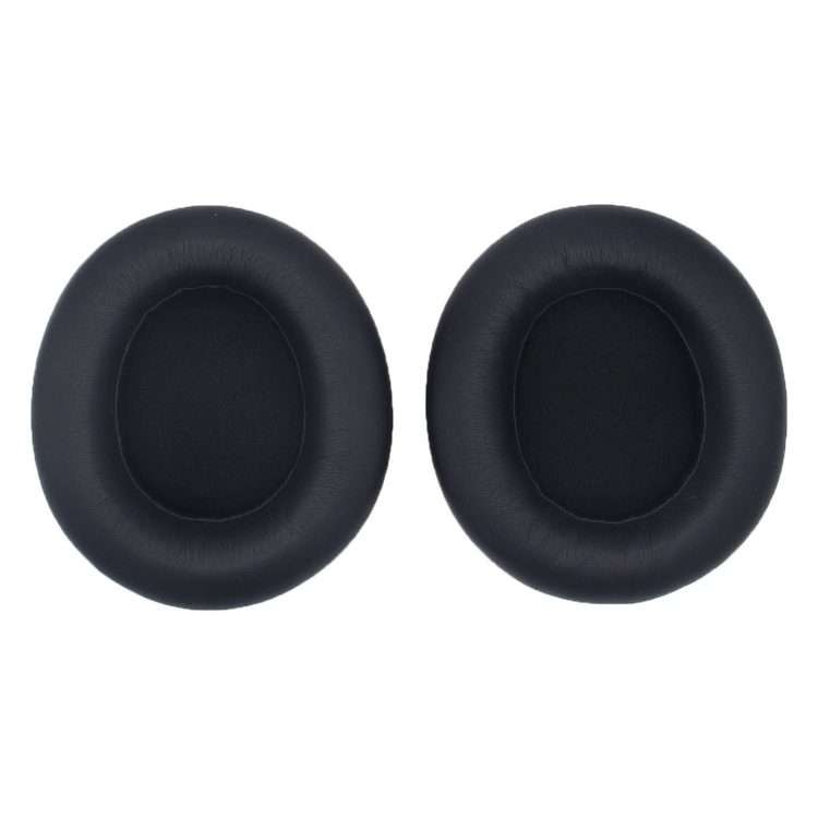 1pair For SteelSeries Arctis Nova 3 / 5 / 7 / Pro Wired Headphone Sponge Cover, Color: Black Leath