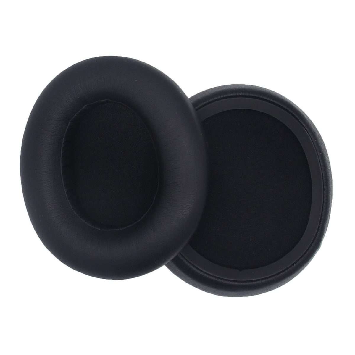 1pair For SteelSeries Arctis Nova 3 / 5 / 7 / Pro Wired Headphone Sponge Cover, Color: Black Leath