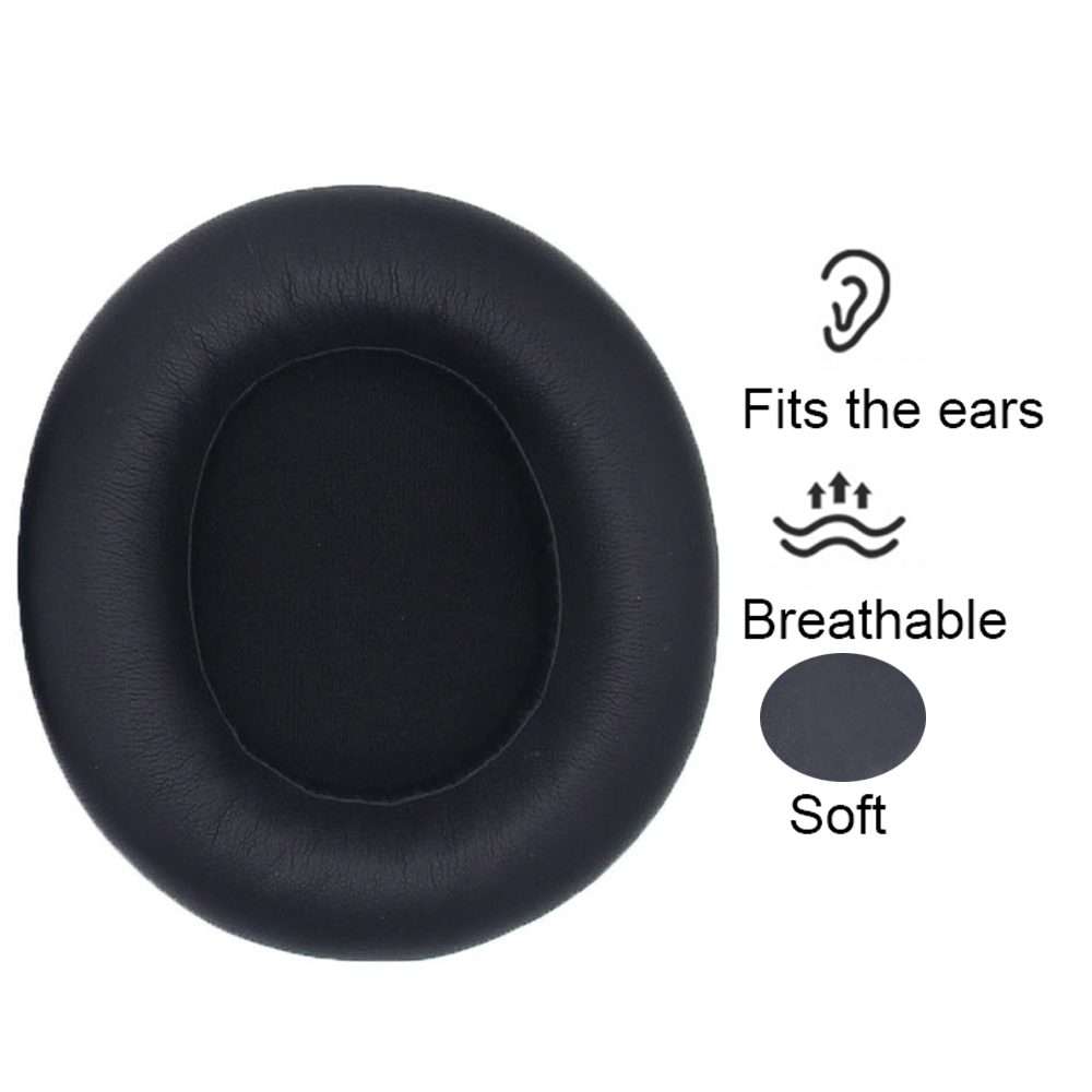 1pair For SteelSeries Arctis Nova 3 / 5 / 7 / Pro Wired Headphone Sponge Cover ... Black Pattern