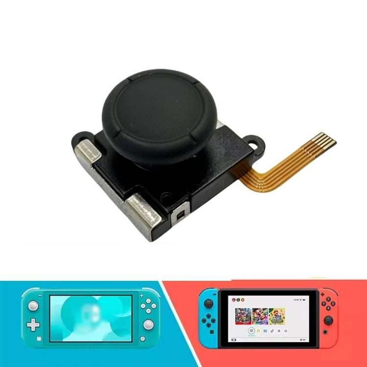 For Nintendo Switch / Lite / OLED TMR Upgraded Hall Joystick No Drifting Electromagnet ... (Black)