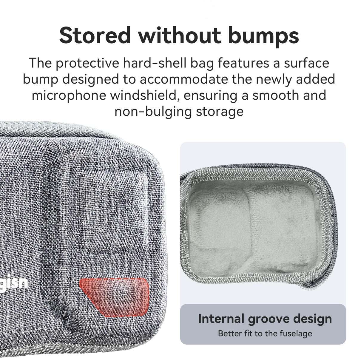 For Insta360 Ace Pro 2 / Ace Pro / Ace AMagisn Body Bag Protective Shell Accessories(Gray)
