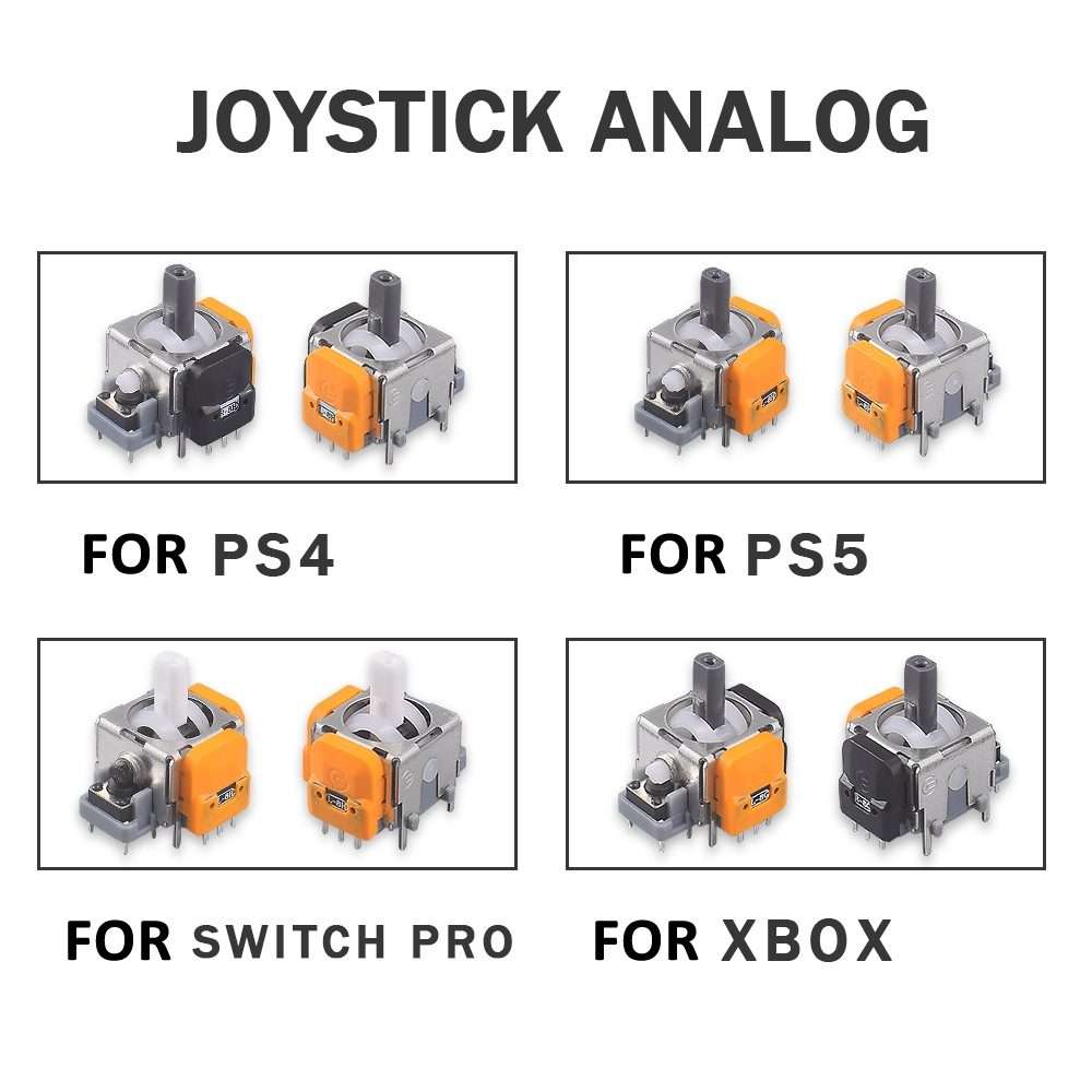 For Switch Pro High-precision Adjustable Hall Electromagnetic Joystick